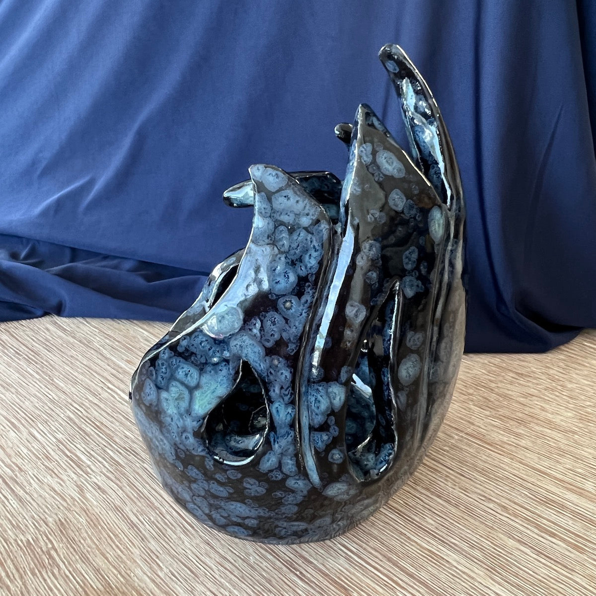 CANDLE HOLDER - OBSIDIAN