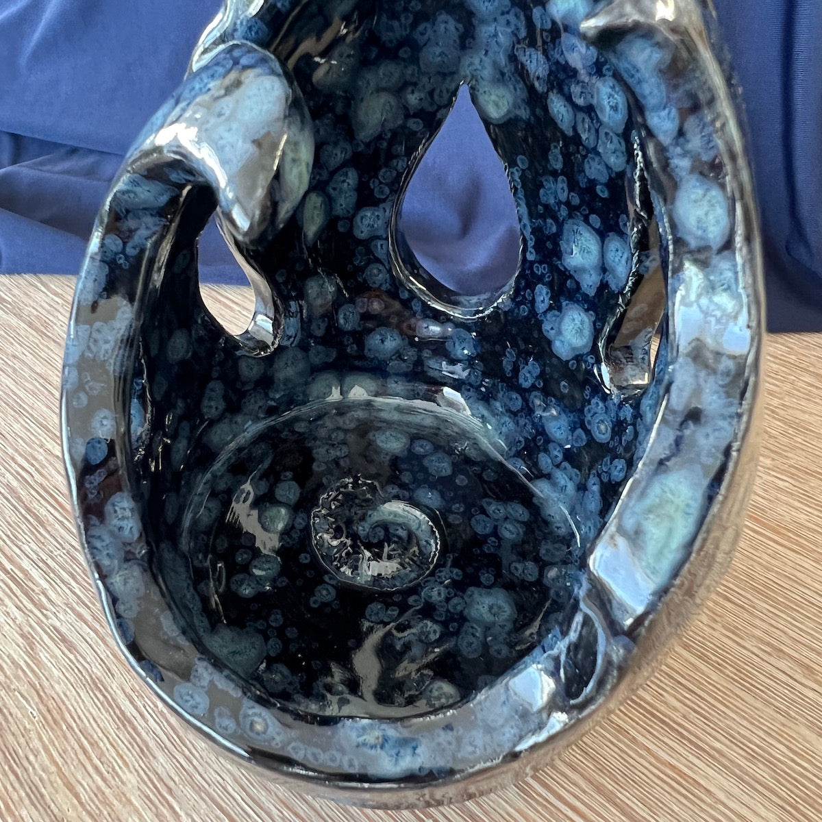 CANDLE HOLDER - OBSIDIAN